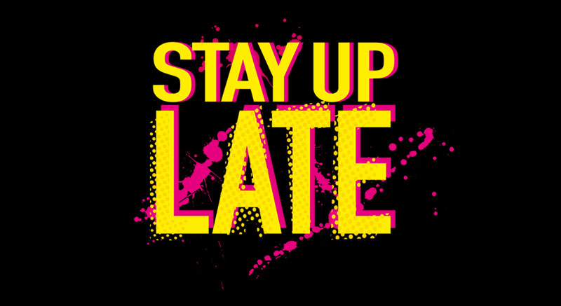 Stay Up late logo